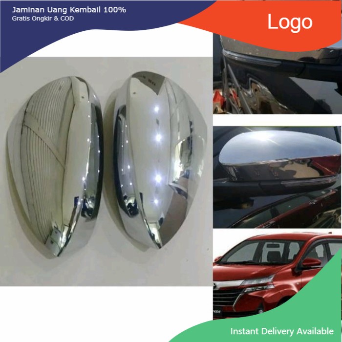Cover spion chrome All new avanza/xenia 2019-2021. Aksesoris mobil