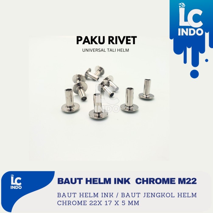 Paku rivet helm / Paku keling Tali Helm Universal 10 x 13