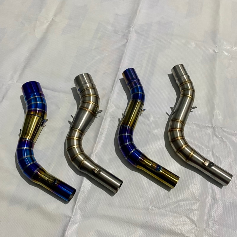 Pipa Sambungan model samlong cobra untuk semua motor metix bluemon dan titan pipa 28 inlet 50mm