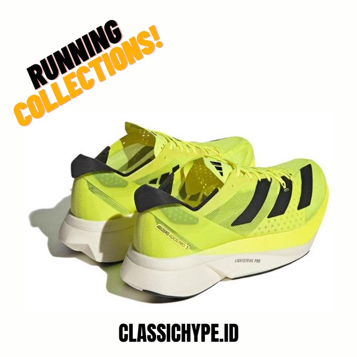 Terlaris ✨ -Adidas Adizero Adios Pro 3 Yellow - 40 2/3