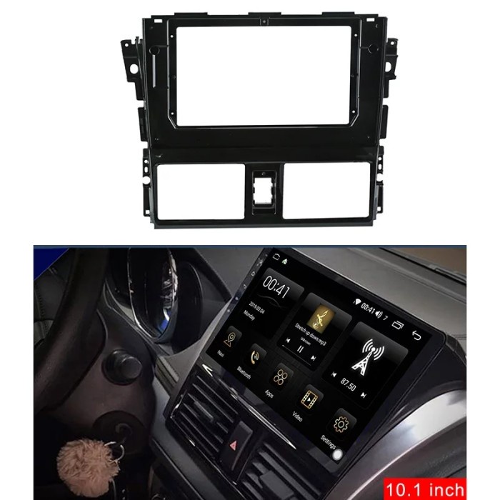 Frame Headunit Android Vios Gen 3 9 Inch dan 10 Inch Frame Yaris Lele