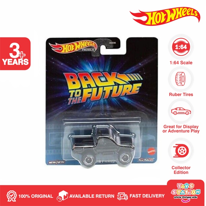 Hot Wheels 2023 Premium Back To The Future 1987 Toyota Pickup Truck - Toyzstatioon