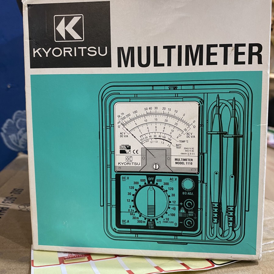 Analog Multimeter Multitester Kyoritsu 1110