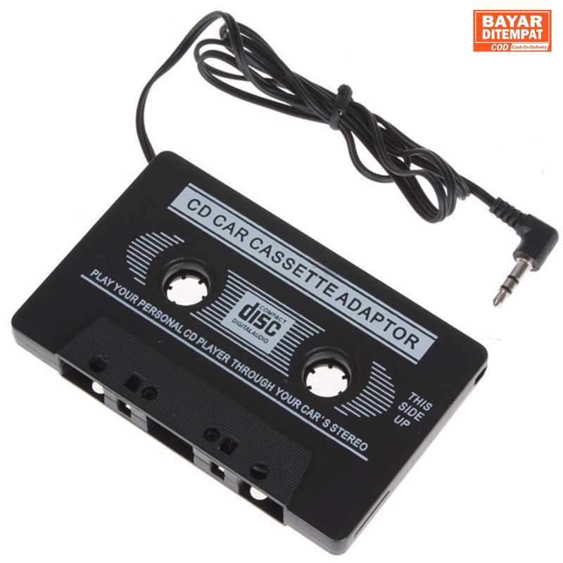 [ORI] AutoLader Konverter Kaset Tape Mobil ke 3.5mm - 6883