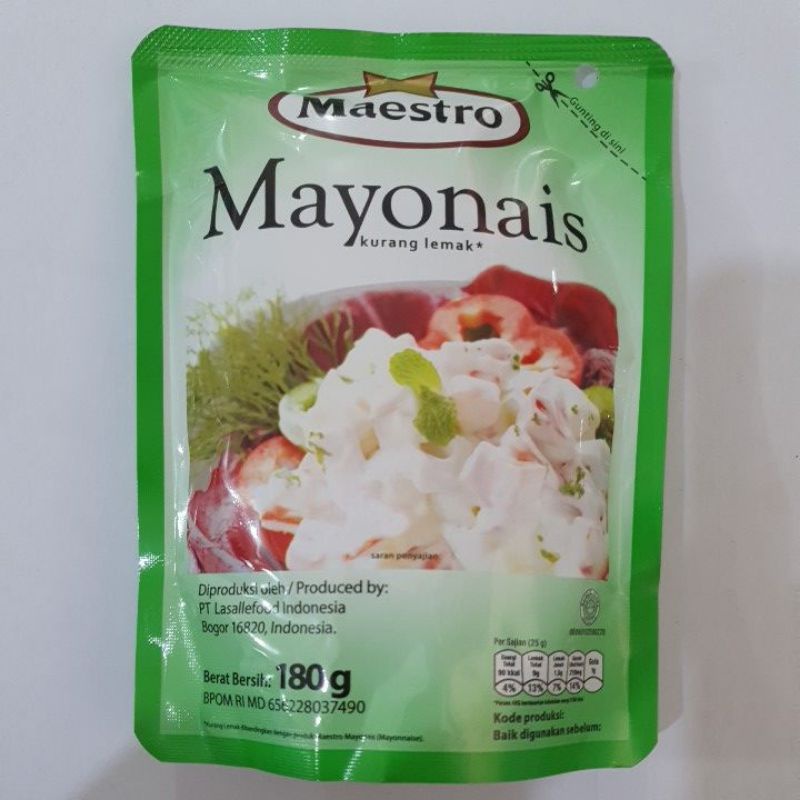 

180gr Mayonais maestro Mayones Maestro