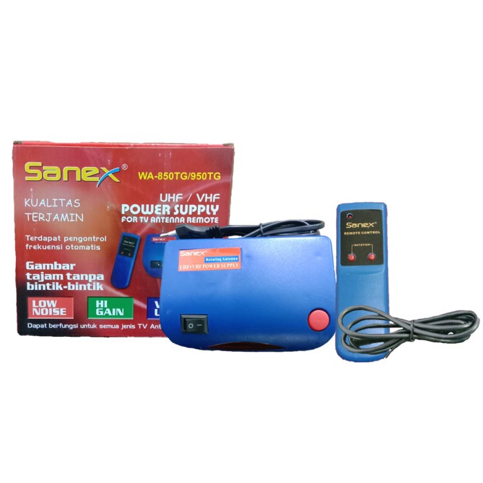 BOOSTER ANTENA DAN REMOTE BOOSTER TV POWER SUPPLY ANTENA REMOTE SANEX