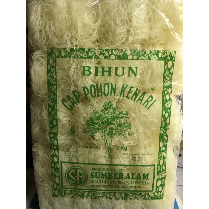 

Bihun Cap Pohon Kenari Hijau 2000gr GOJEK / GRAB ONLY