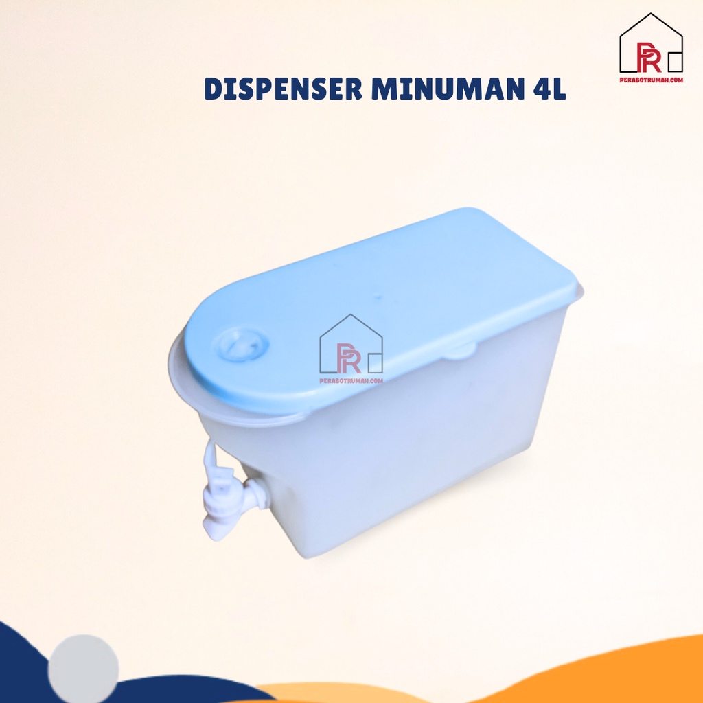 Dispenser Air Kulkas 4 Liter / Botol Minum Galon Kulkas / Wadah Minum Dispenser Air Minum
