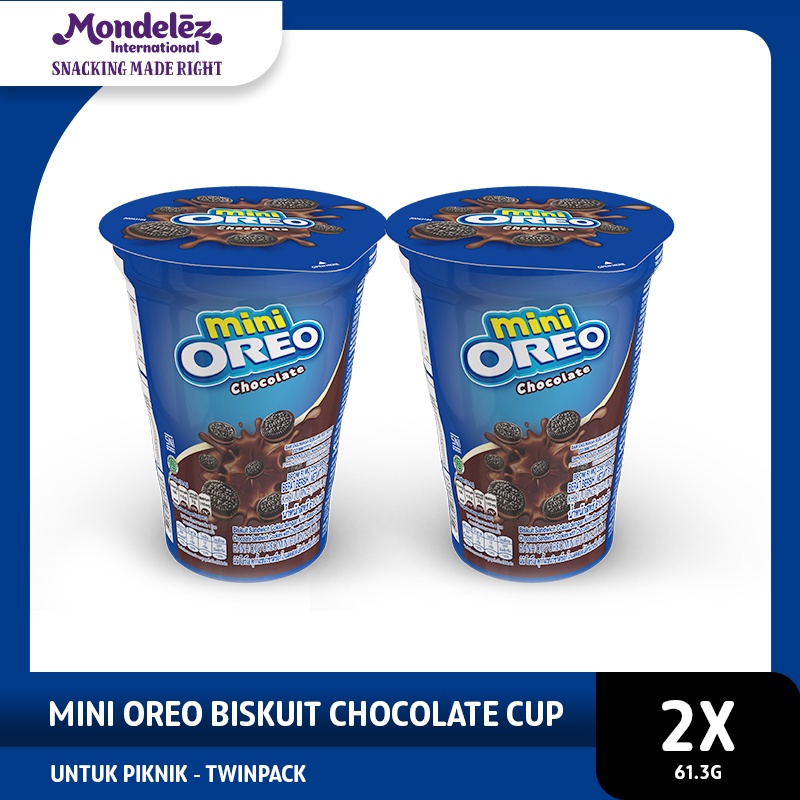 

Oreo Mini Biskuit Krim Cokelat 2 x 61.3 gr