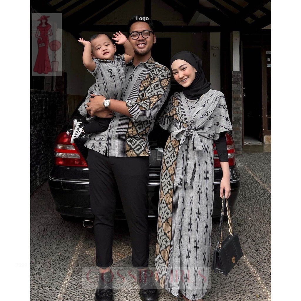 GossipGirls - Baju Tenun - Dress Tenun - Kemeja Tenun - Set couple Tenun-  Baju anak - Baju Anak Ten