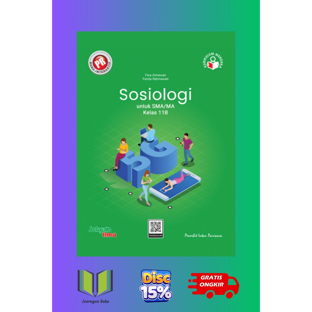 Buku PR/LKS interaktif SOSIOLOGI SMA Kelas 11 Semester 2 Kurikulum Merdeka Tahun 2024