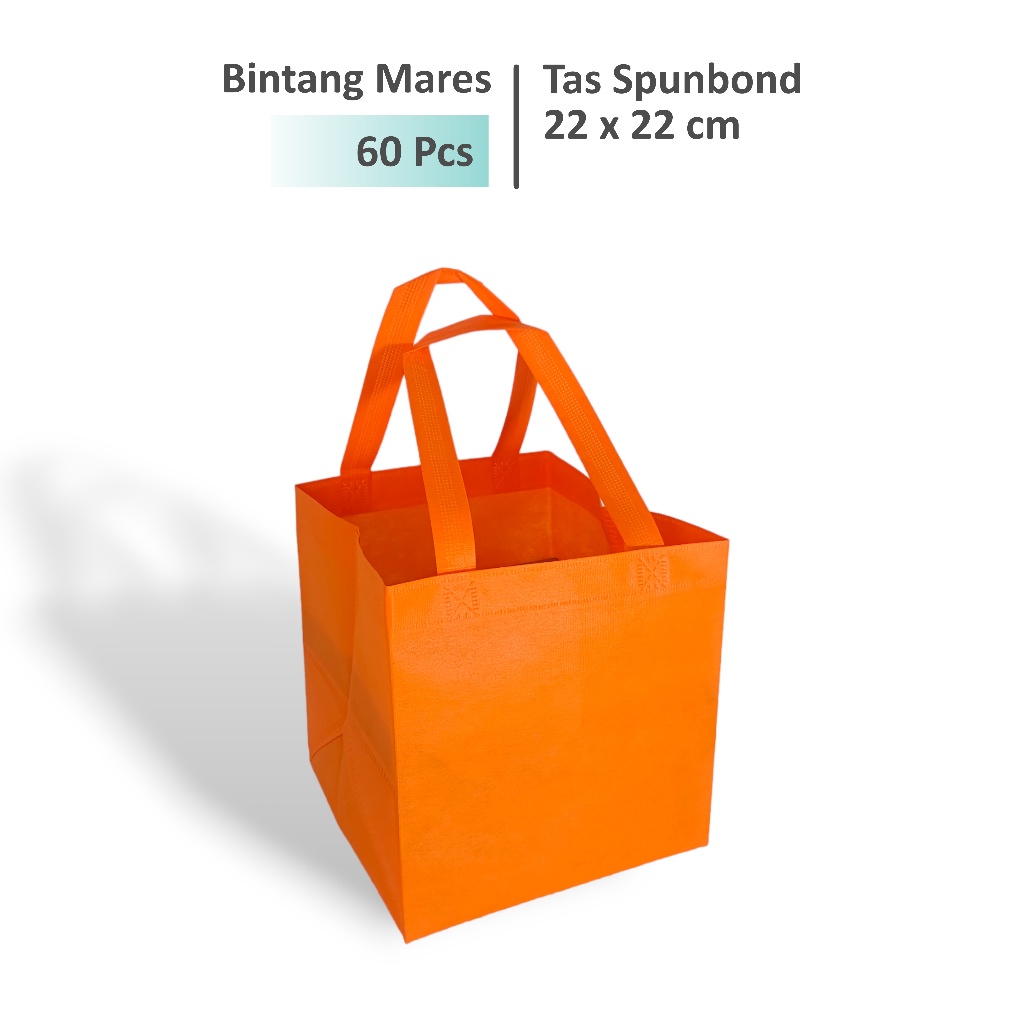 

COD (60 Pcs) Tas Hajatan 22x22 / Tas Box 22x22 / Tas Hajatan Spunbond