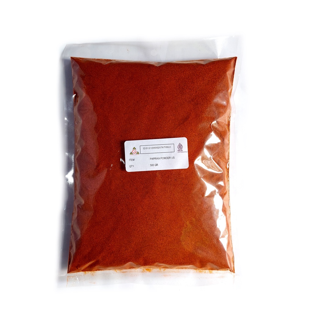 

PAPRIKA POWDER USA 500GR / PAPRIKA BUBUK 500GR