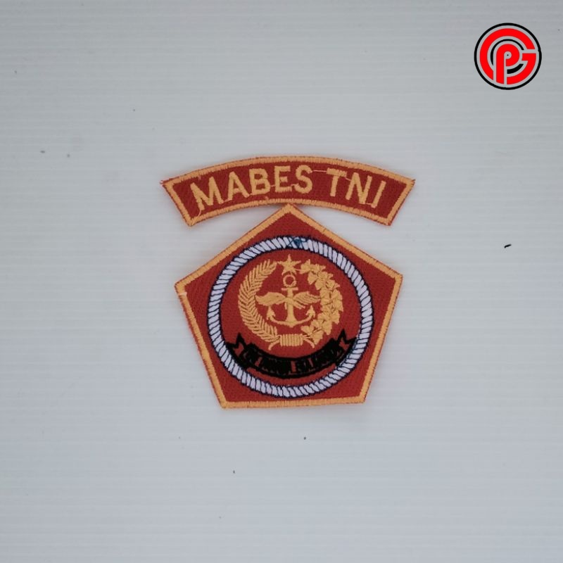 Best Seller Logo Bordir Mabes TNI / Logo Mabes TNI / Bordir Logo Mabes TNI / Bordir Mabes TNI / Logo