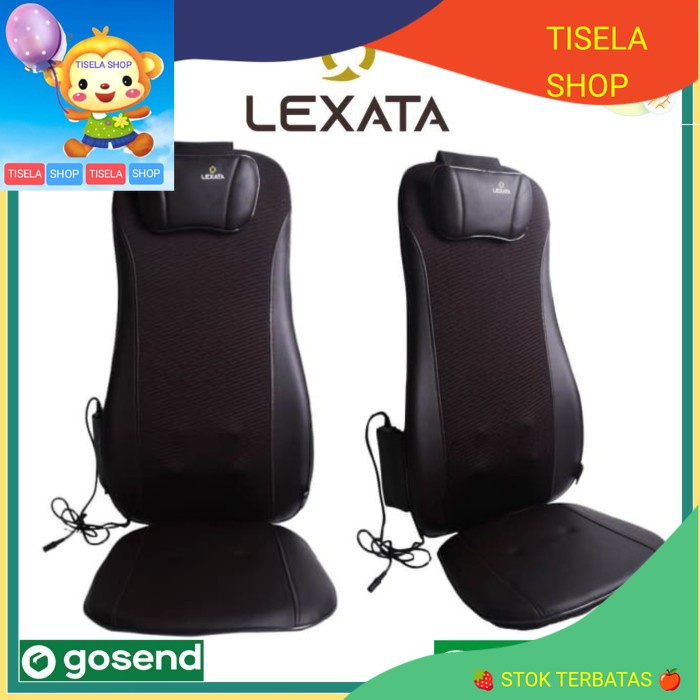 Lexata Bantalan Kursi Pijat 3d Japanese Tapping & Rolling / lexata
