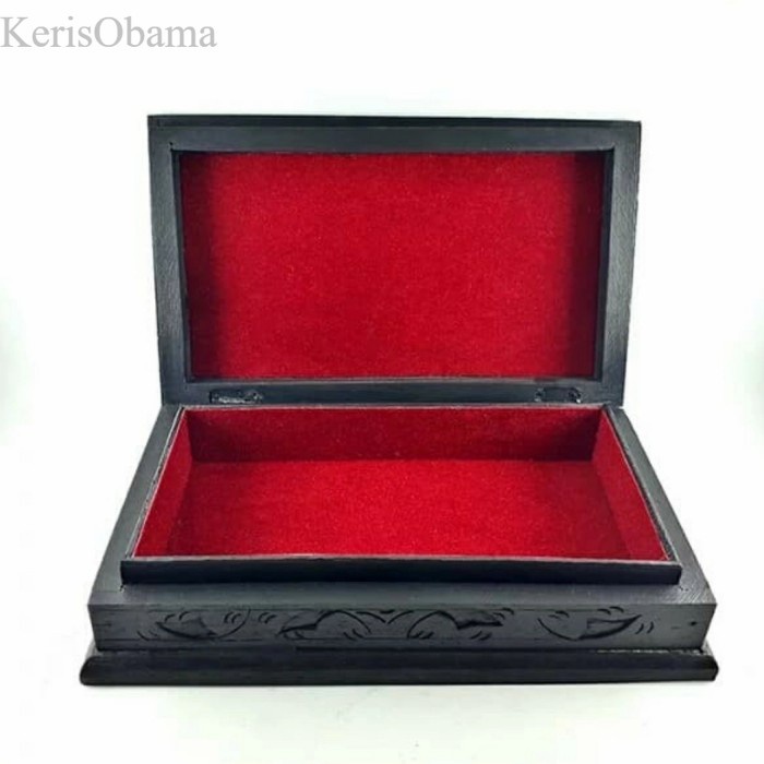 Box Kotak Kayu Ukir Tempat Penyimpanan Perhiasan Pusaka Benda Berharga murah