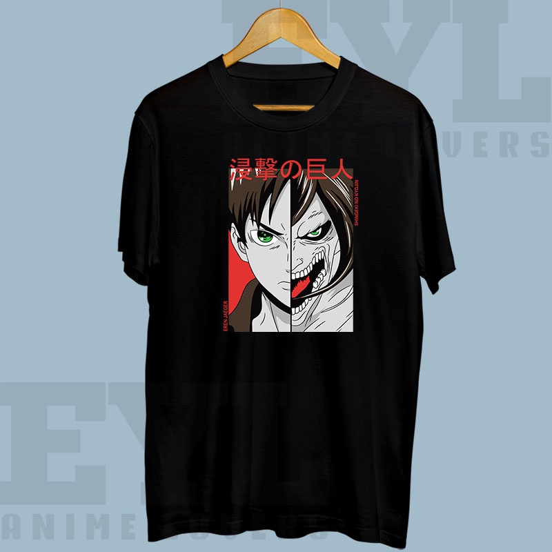 Baju Kaos Anime Attack on Titan Levi 9 a4