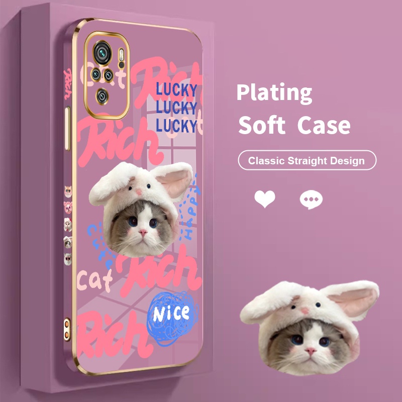 Golden Plated Case Casing For Redmi Note10 4G Note 10 5G Casing For Redmi Note 10S Note10T Readmi No