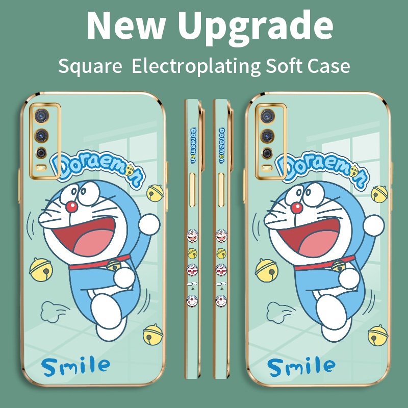 Case hp Plating Lens Softcase For Vivo Y20 2020 2021 Y20s Y20s g Casing For Vivo   Y20t Y20a Y20g vi