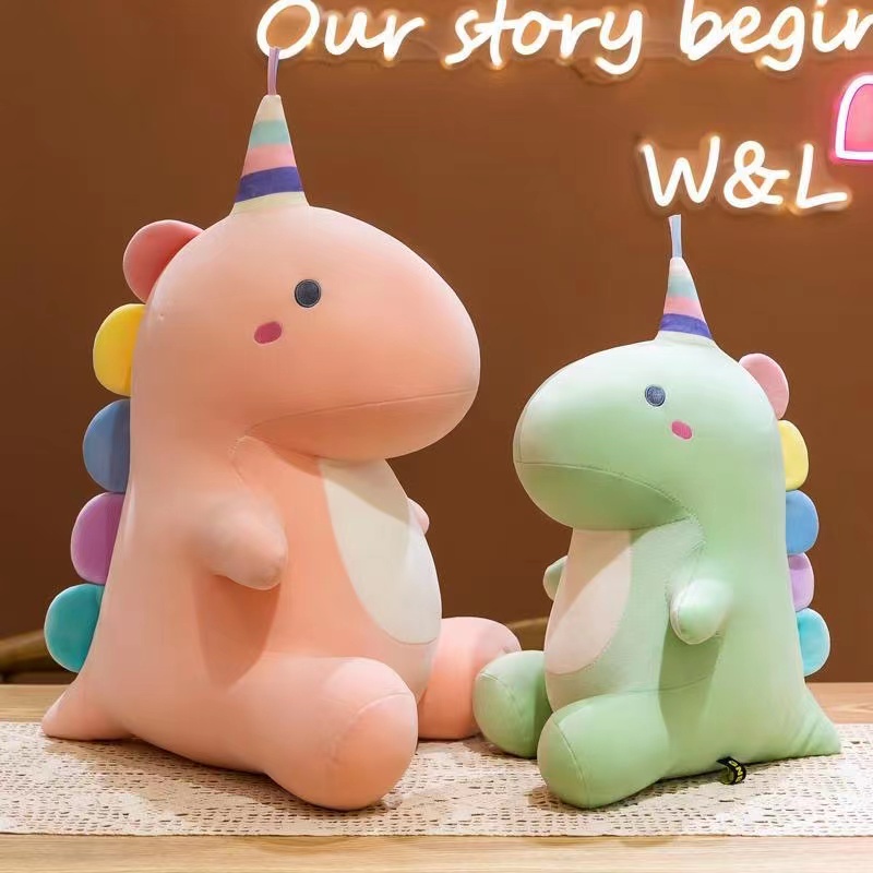 Boneka Dinosaurus Unicorn Mainan Boneka anak Kado Ulang Tahun KKV