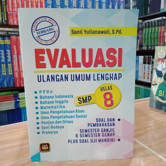 

EVALUASI ULANGAN UMUM LENGKAP SMP Kelas 8