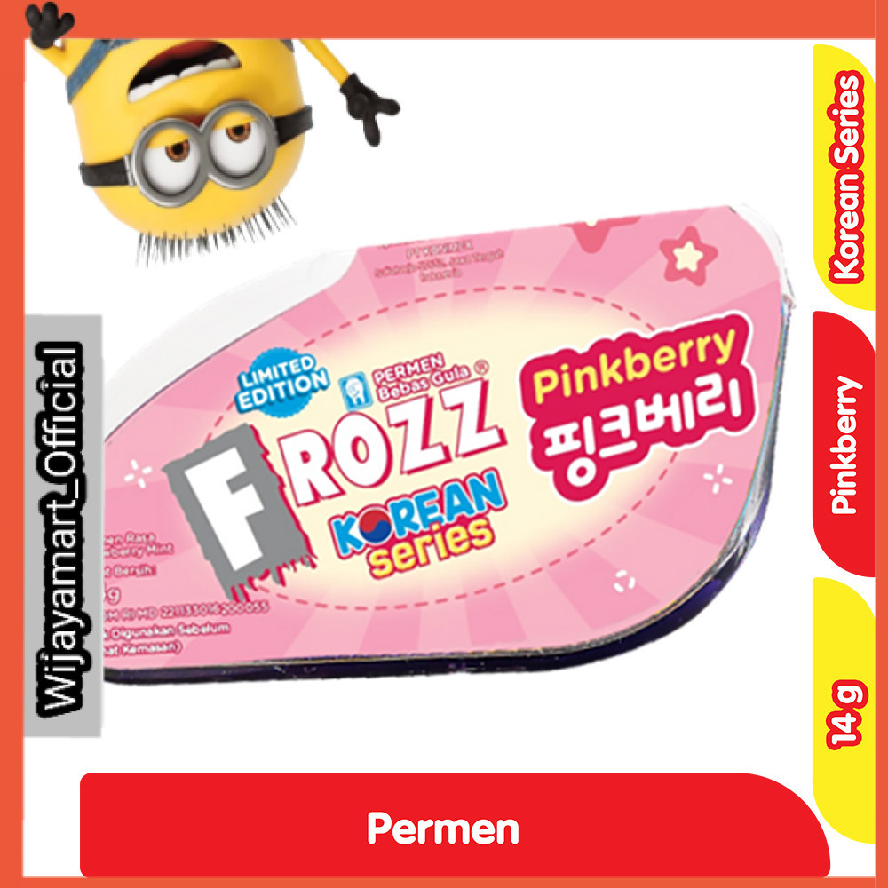 

FROZZ Permen Pinkberry Mint 14 g