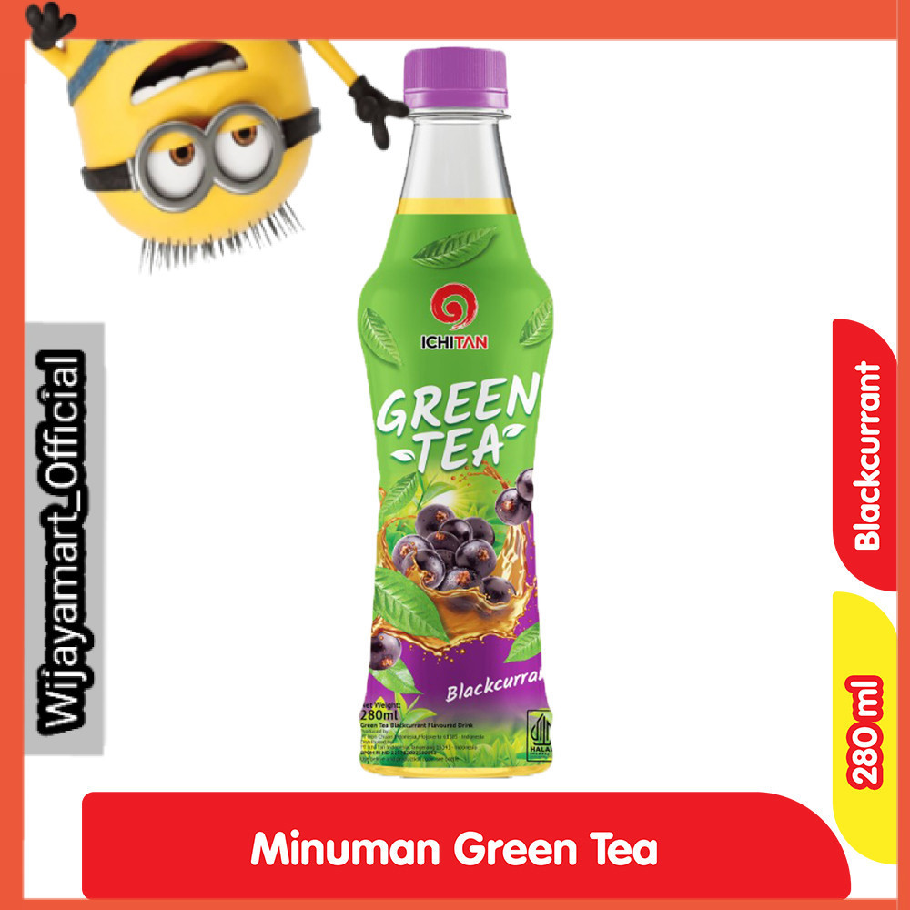 

Ichitan Green Tea Rasa Blackcurrant Pet 280 ml