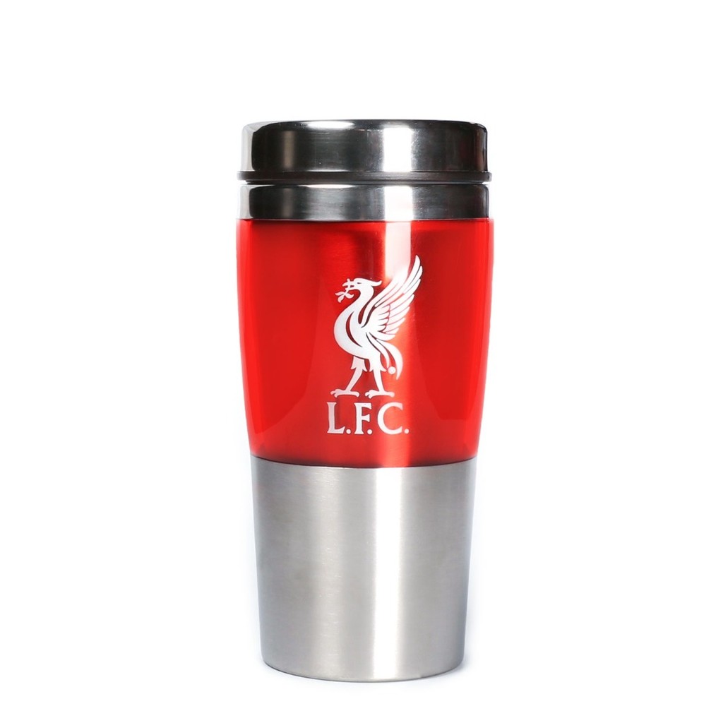 LFC Stainless Steel Travel Mug, Liverpool FC Official Licensed Product