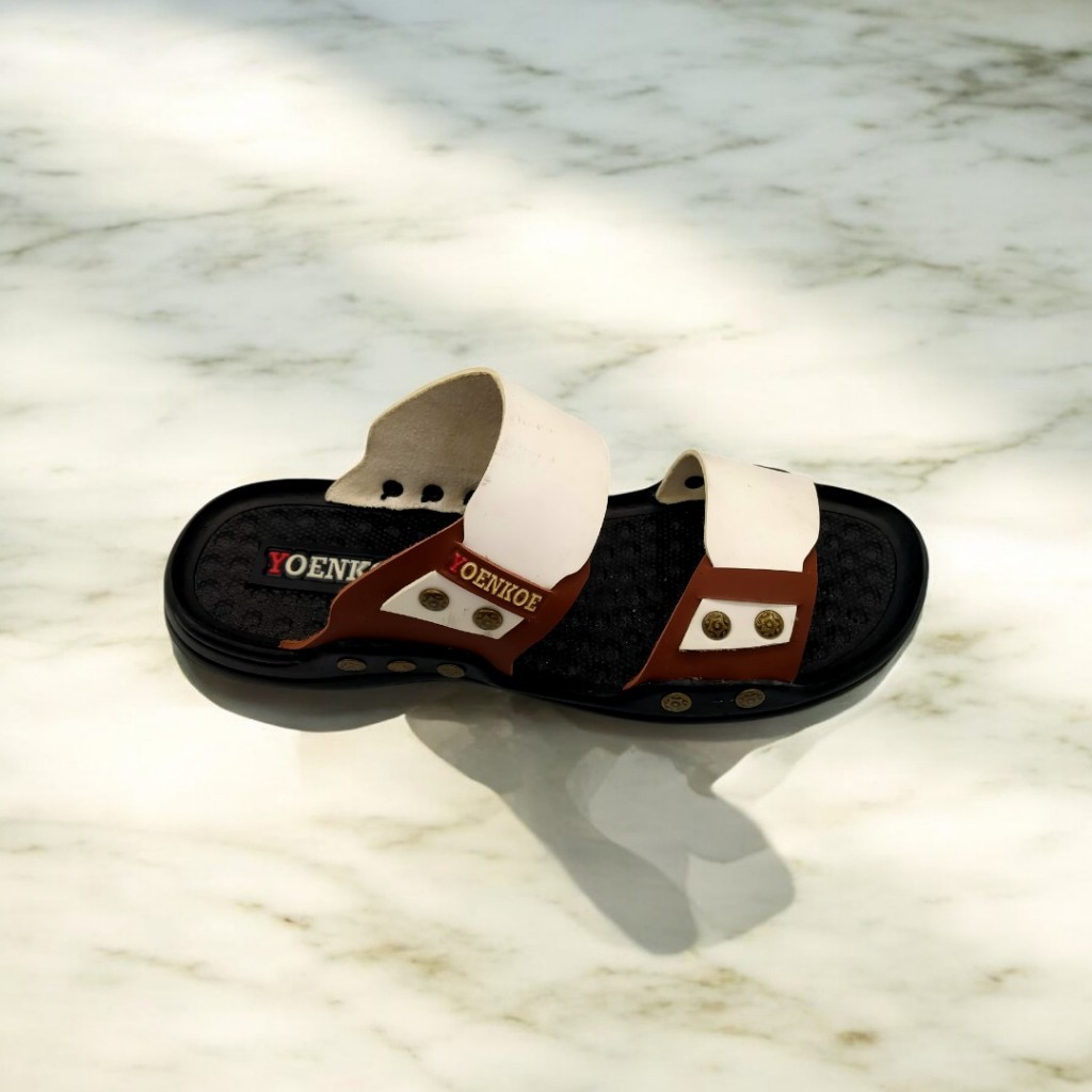 Sandal Kokop Joemen pria Original 100% / Sandal Kulit Pria Joemen / Sandal Slop Pria Kulit Nyaman Da