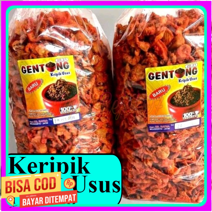

keripik usus pedas daun jeruk crispy 1kg