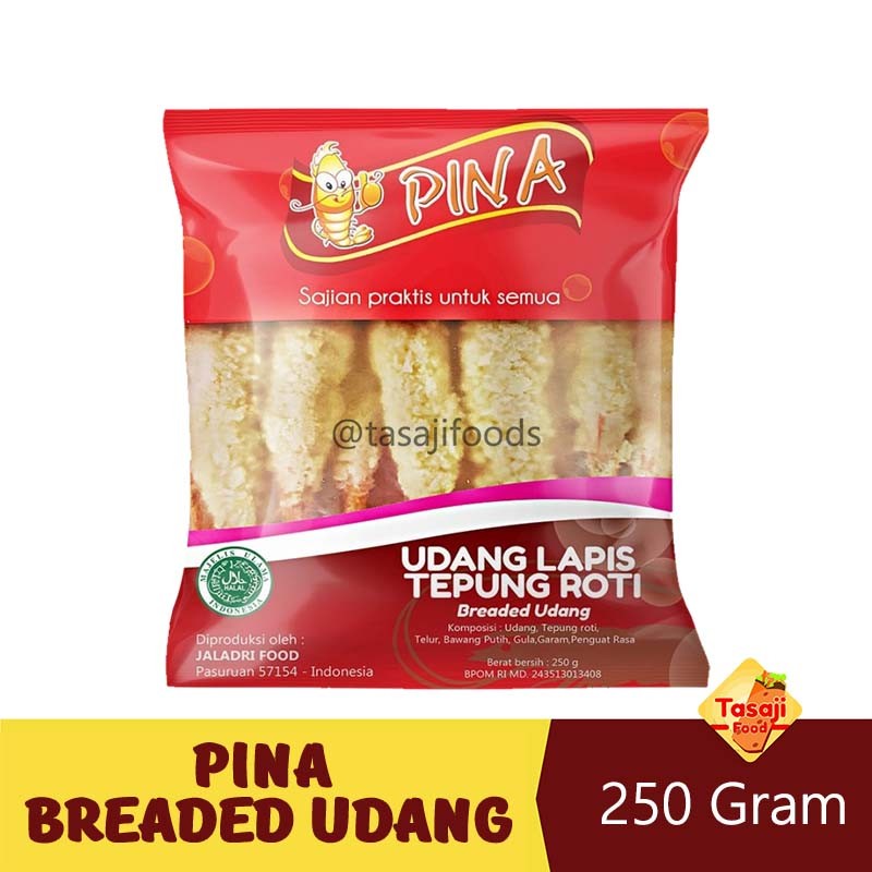 

Pina Breaded Udang - 250 Gram Frozen Food