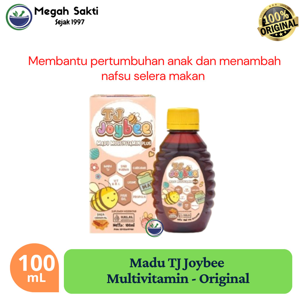 

Megah Sakti - Madu Tj Joybee / Madu Multivitamin Plus 100mL Original