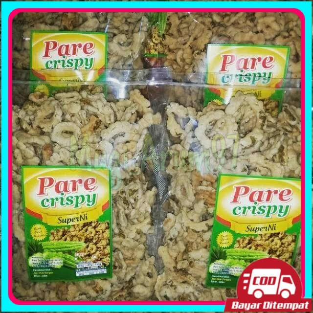 

Keripik pare 1 kilogram Sehat Nagihi Camilan Pare crispy