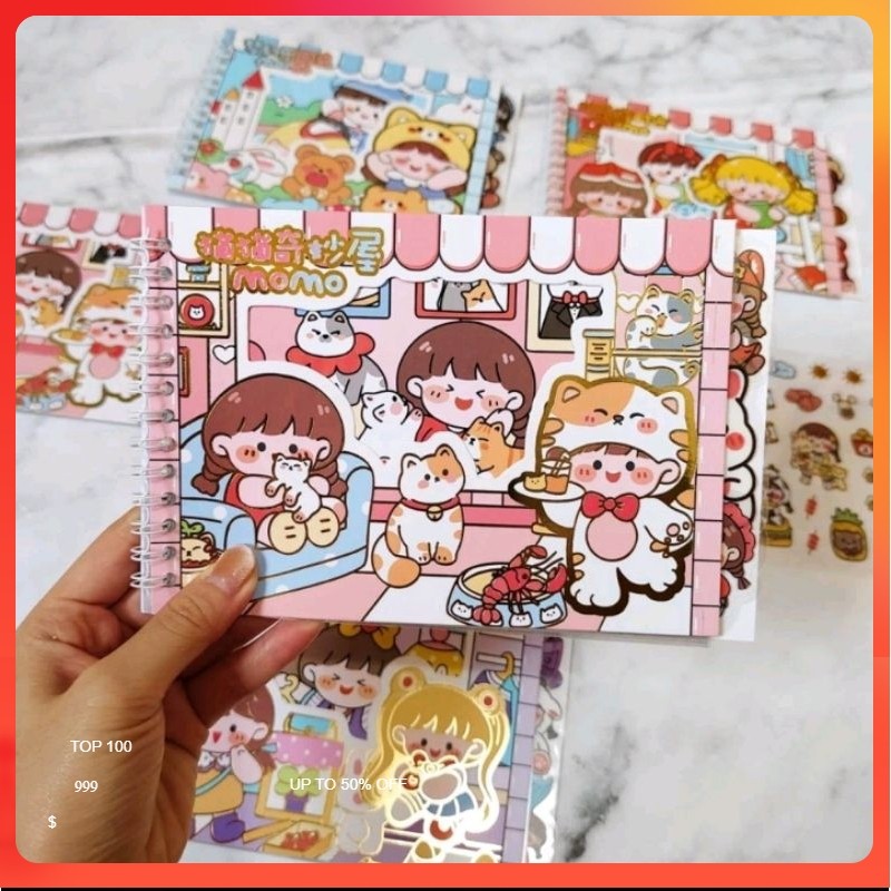 

STICKER BUKU WASHI KARAKTER