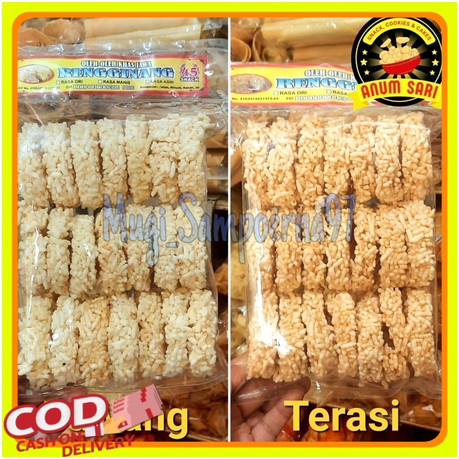 

Rengginang MATANG bawang, terasi Asli Solo - Anum Sari 1 KG