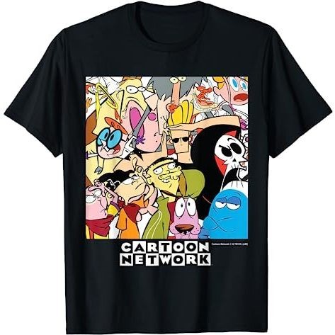 KAOS DEWASA Cartoon Network Boxed Characters T-Shirt
