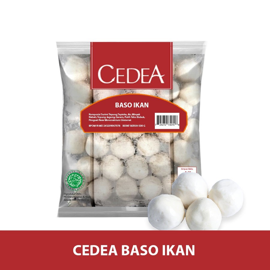 

Cedea bakso ikan 500g