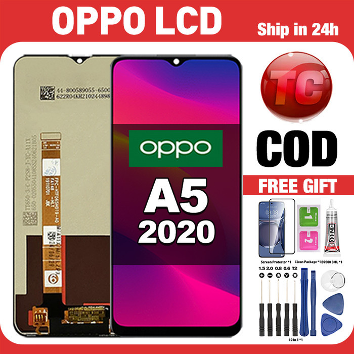 Original Lcd OPPO A5 2020 fullset ori asli Layar hp touchscreen Sentuh Versi Tinggi COD - LCD OP A5 
