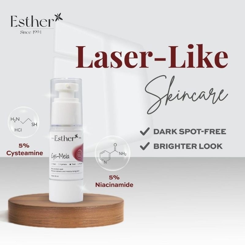 Esther Cysmela - Memudarkan Melasma Flek Hitam Hiperpigmentasi Treatment Cream Flek BPOM