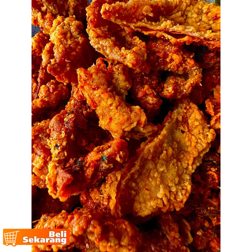 

KERIPIK KULIT AYAM PEDAS DAUN JERUK 110GR