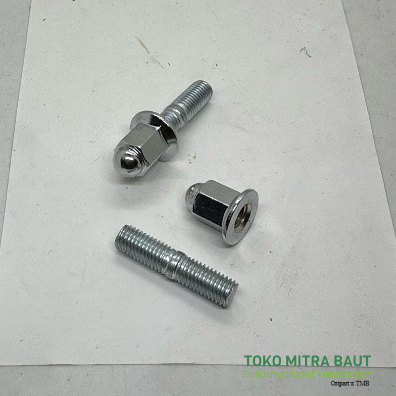 Baut Tanem M7 Baut 11 Mur 11 Kunci 10 Baut Manipol Honda Matic ORIPART x MBS INDO GROSIR