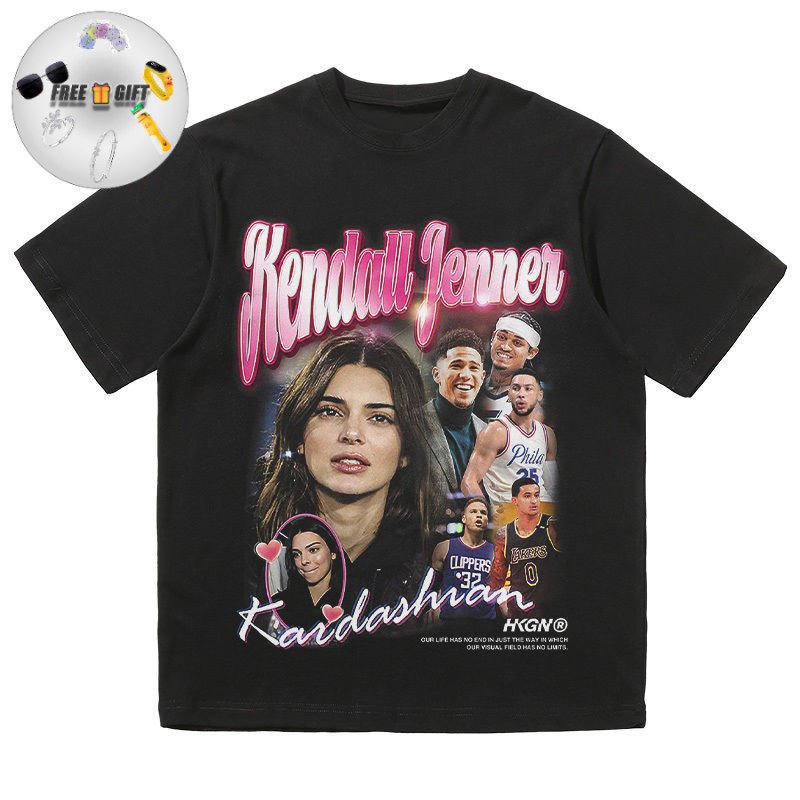 [FREE GIFT] KENDALL JENNER KARDASHIAN kaos t shirt cotton 24s