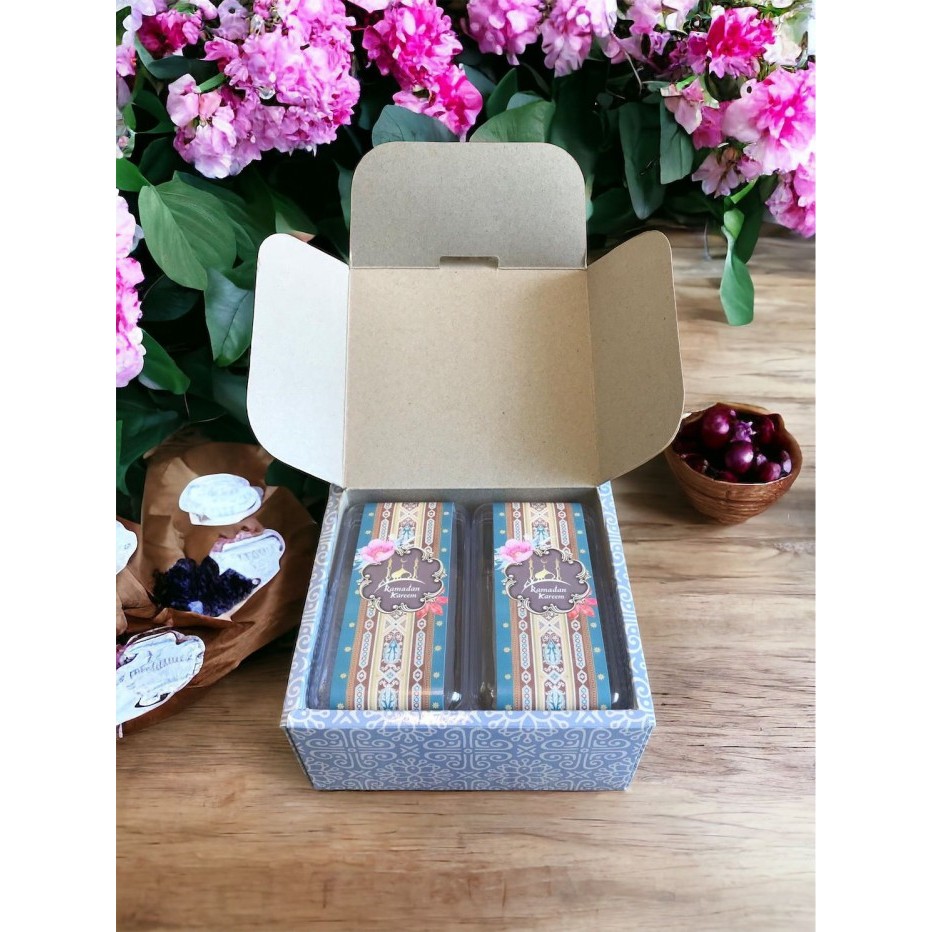 

UCRIT - dus cake box packaging Kotak toples lebaran idul fitri - 5pcs