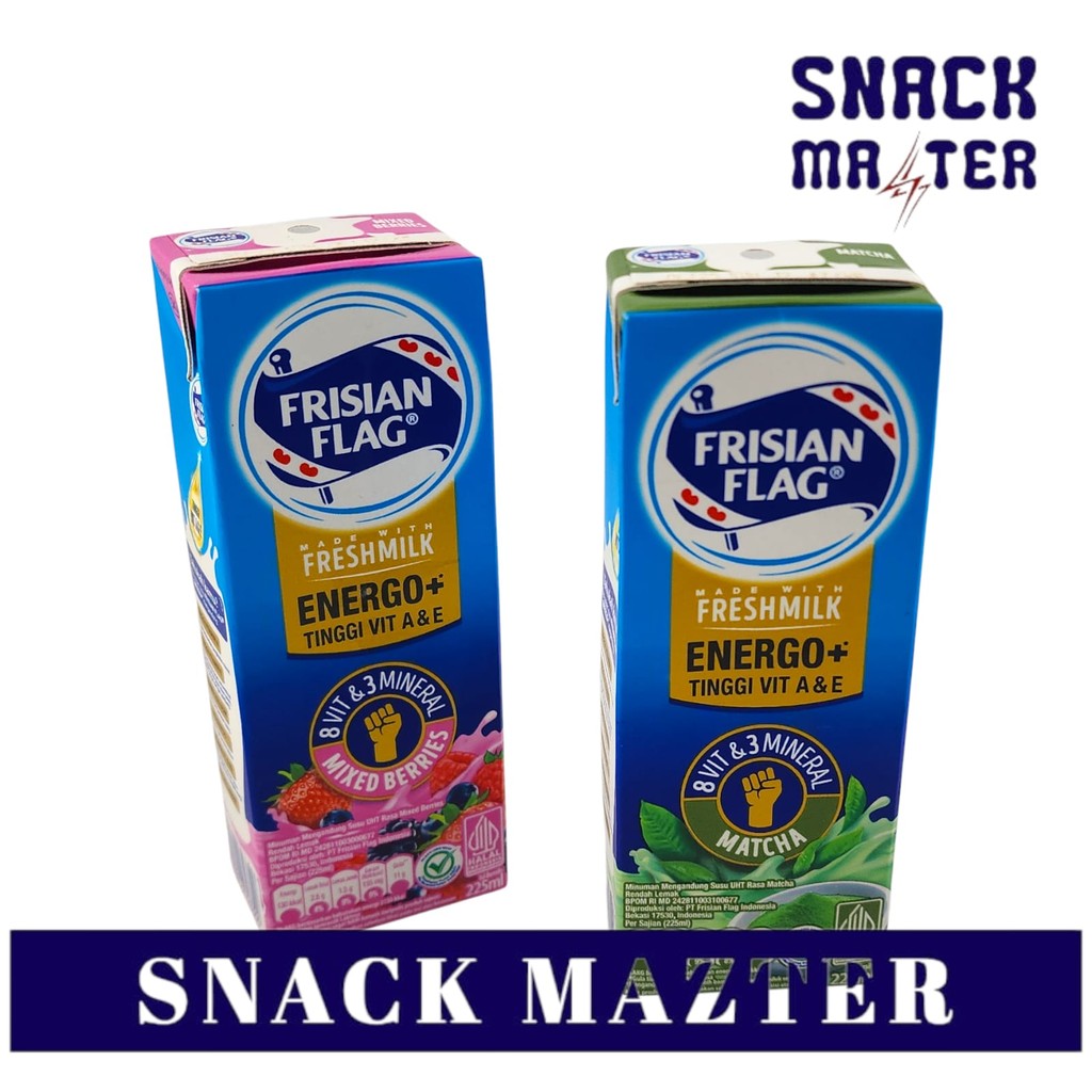 

Frisian Flag Fresh Milk Energo+ - Netto 225ml