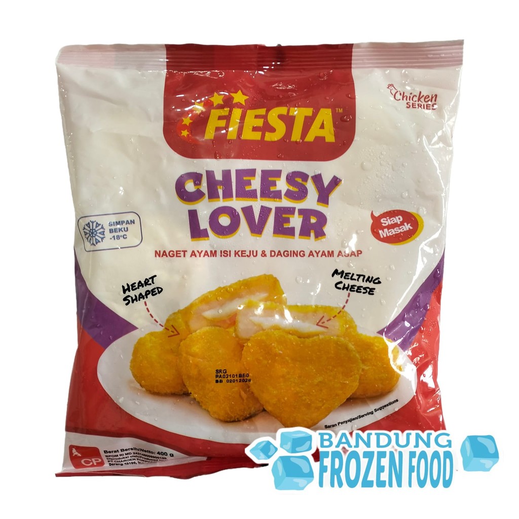 

FIESTA CHEESY LOVER 400GR - NEW SIZE!