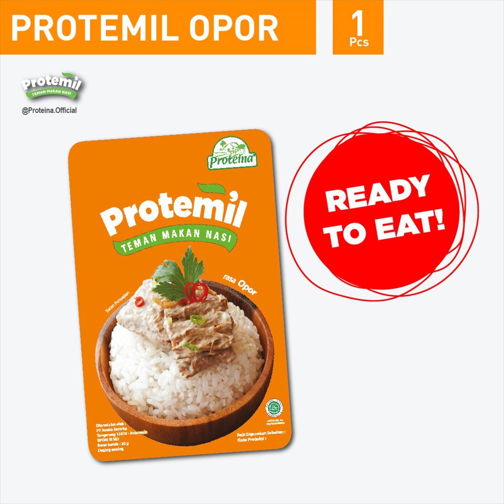 

Protemil Opor 1pcs / Makanan Instan / Siap Makan