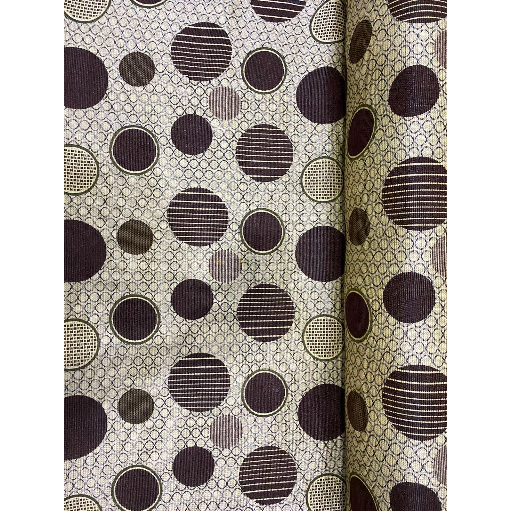 KAIN SOFA MOTIF BULAT // KAIN CHENIL SOFA METERAN // KAIN SOFA MINIMALIS