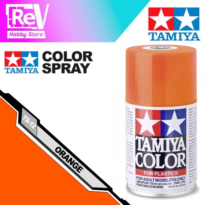 TAMIYA SPRAY ORANGE TS-12