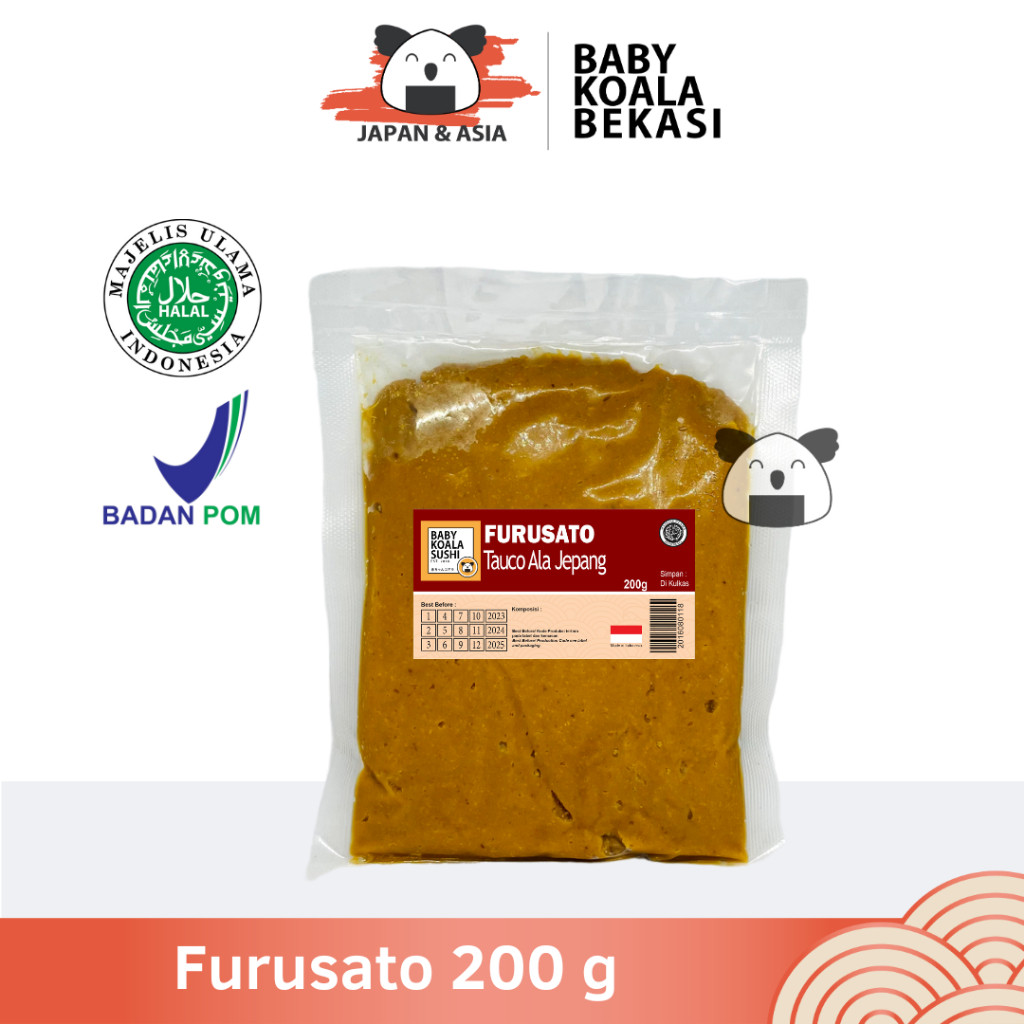 

FURUSATO Pasta Miso Merah 200 g Halal │ Tauco Ala Jepang untuk Sup Miso Soup Ramen Udon-BKB