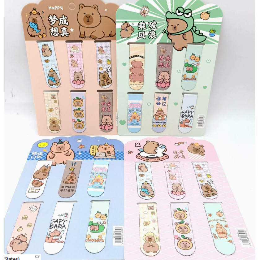 

J2 - Pembatas buku 1 papan karakter sanrio isi 20 pcs